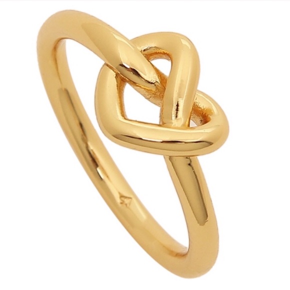 KATE SPADE • Gold Loves Me Knot Ring - Picture 5 of 6